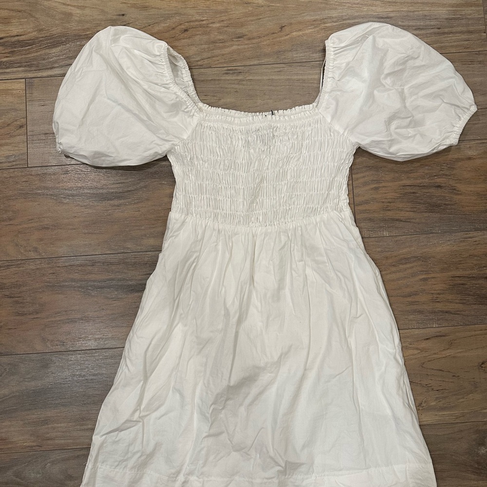 Lush Cream Ruched Fabric